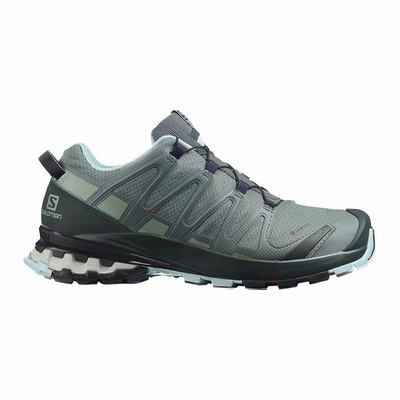 Salomon XA PRO 3D v8 GORE-TEX - Naisten Polkujuoksukengät - Vihreä